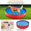 Foldable Pet Swimming Pool PVC Kiddie Baby Dog Swim Pool Bathing Tub Playmat Kids Pools