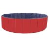 4X4FT Foldable Pet Swimming Pool PVC Kiddie Baby Dog Swim Pool Bathing Tub Playmat Kids Pools