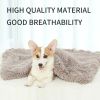 Dog Bed And Extra Matching Cover Sheet Dog Crate Pad Ultra Soft Dog Bed Mat Washable Pet Kennel Bed With Non-Slip Bottom Fluffy Plush Sleeping Mat For